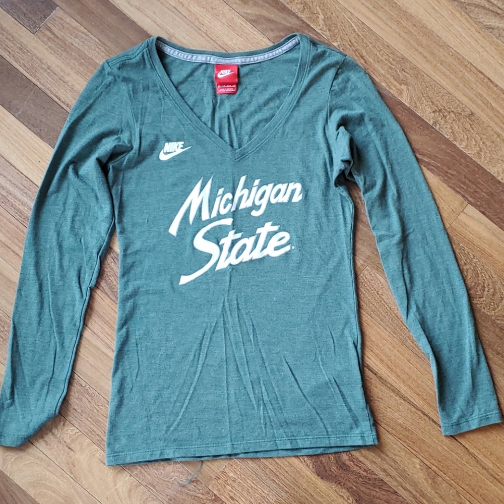 Nike long sleeve MSU t-shirt